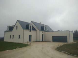 Maison deux toits - Toit plat étanchéité gravillonné etancheite-ate